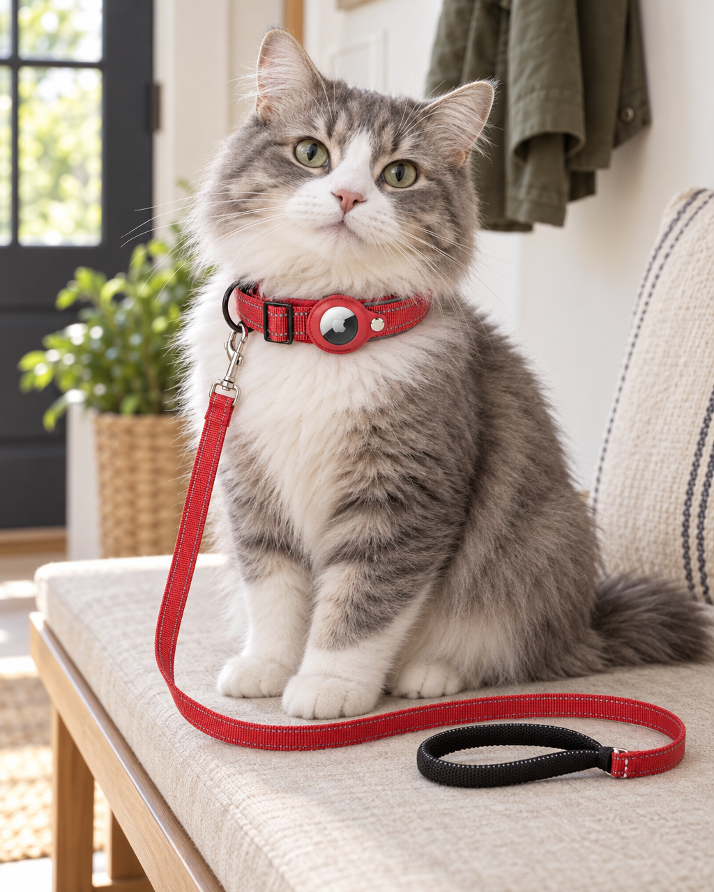 Tail Track Airtag Collar